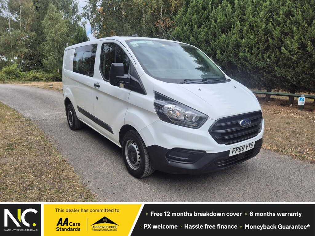 2019 Ford Transit Custom 2.0TDCi 300 L1H1 Leader (105PS)(EU6dT) Double Cab-in-Van