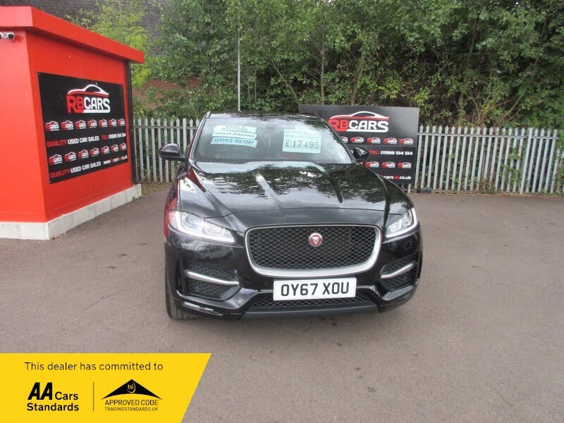 2017 Jaguar F-PACE 2.0 i4D R-Sport (180ps) (AWD) (s/s) Auto