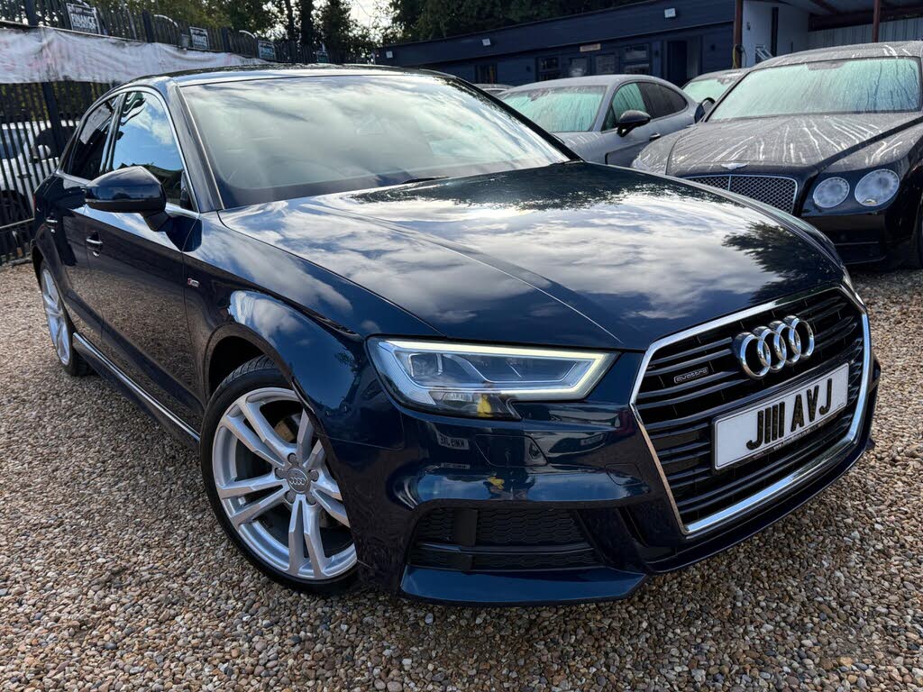 2017 Audi A3 2.0 TDI quattro S Line (184ps) Nav Saloon 4d Tronic
