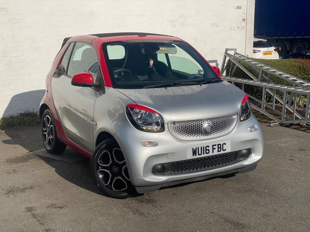 2016 Smart fortwo 1.0 Prime (70bhp) (Premium)(s/s) Cabriolet Twinamic