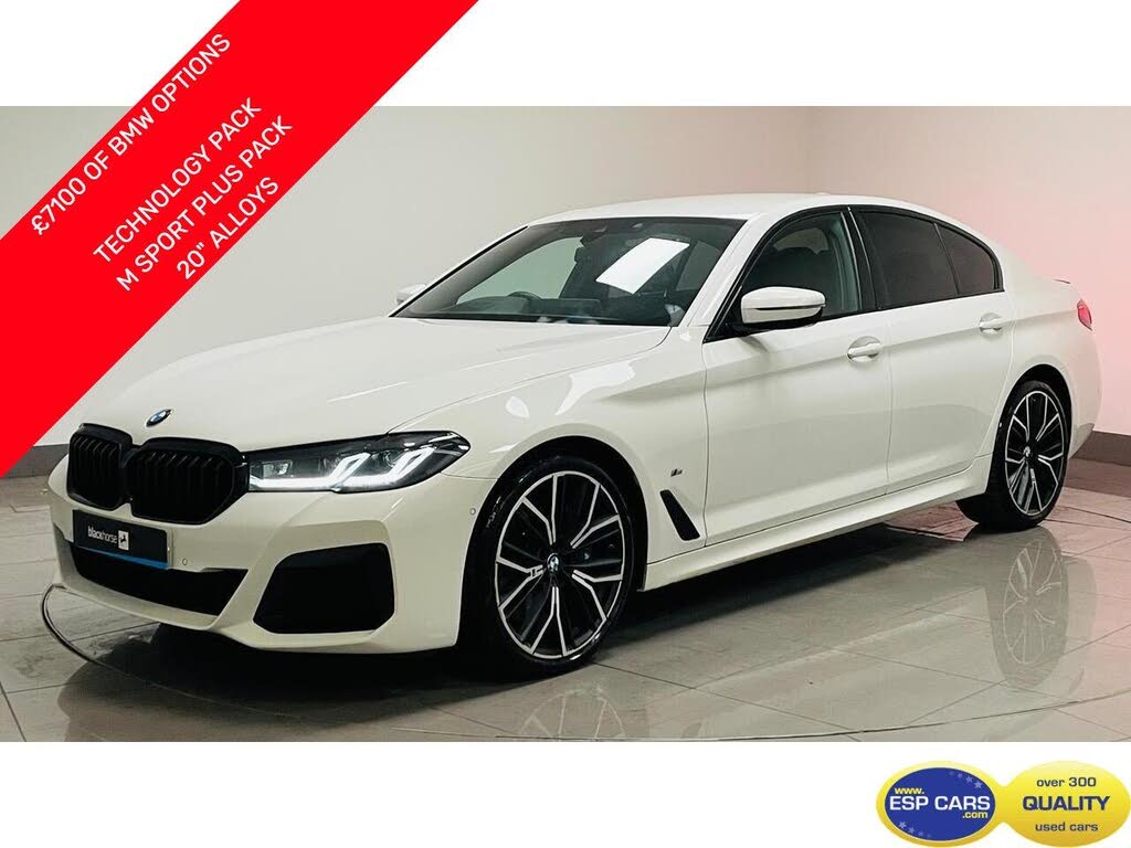 2022 BMW 5 Series 3.0TD 530d xDrive M Sport (MHT) Saloon 4d