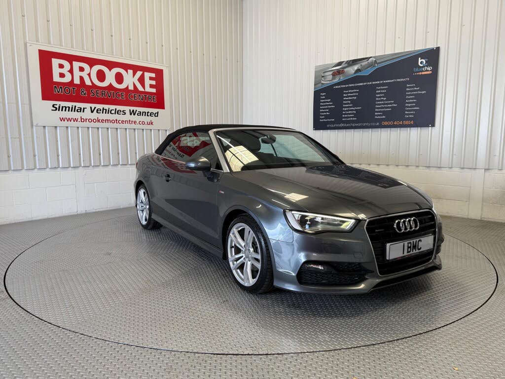 2015 Audi A3 Cabriolet 2.0 TDI quattro S Line (150ps)