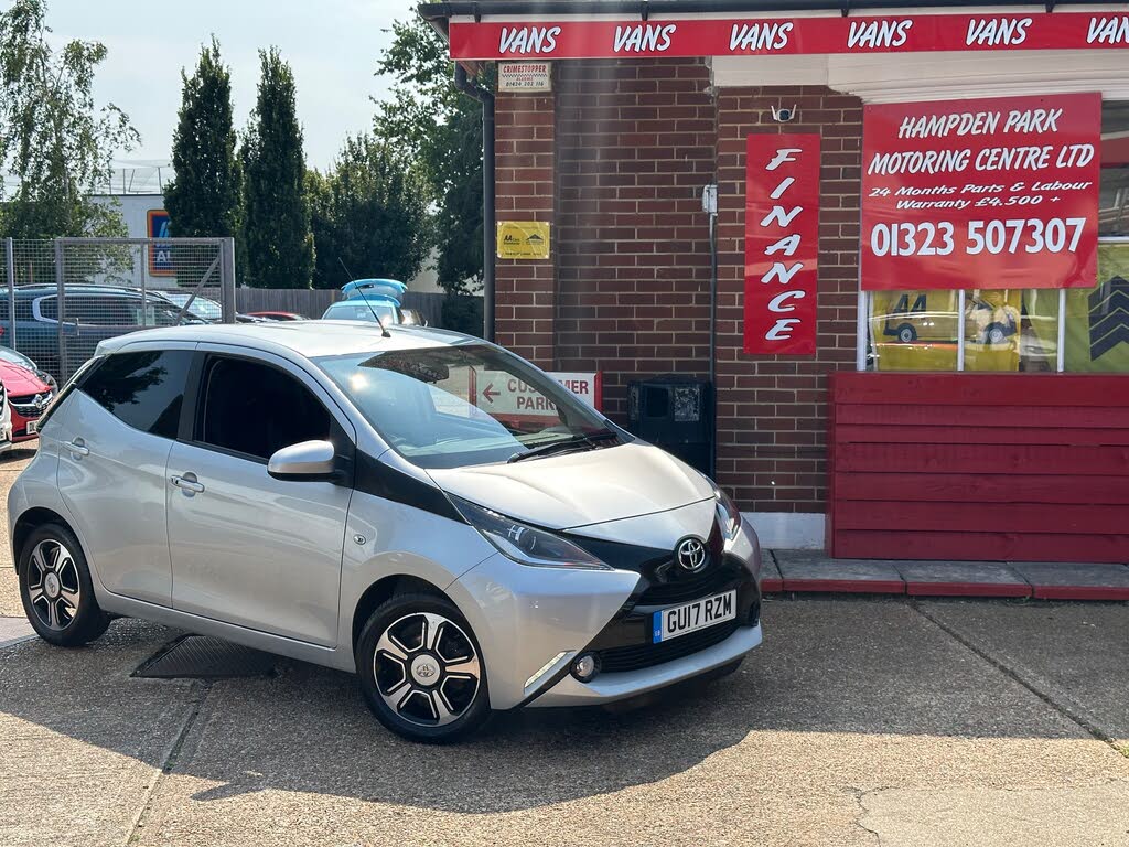 2017 Toyota AYGO 1.0 VVT-i x-clusiv 5d x-shift