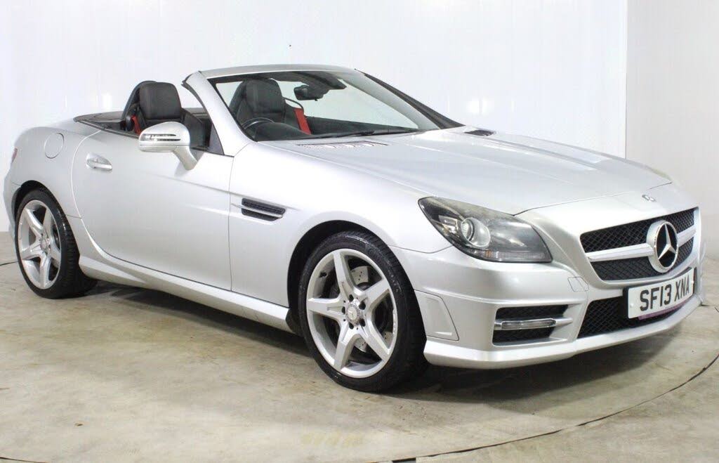 2013 Mercedes-Benz SLK 1.8 SLK250 AMG Sport (204bhp) Blue F (s/s) 7G-Tronic Plus