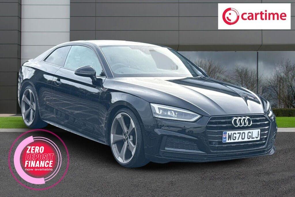 2020 Audi A5 2.0 40 TFSI Black Edition Coupe 2d S Tronic