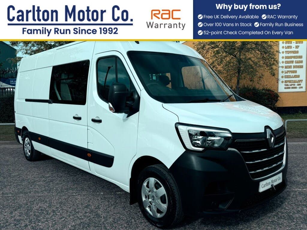 2021 Renault Master 2.3dCi LM35 135 Business+ (Eu6dT) Crew 7 Seats