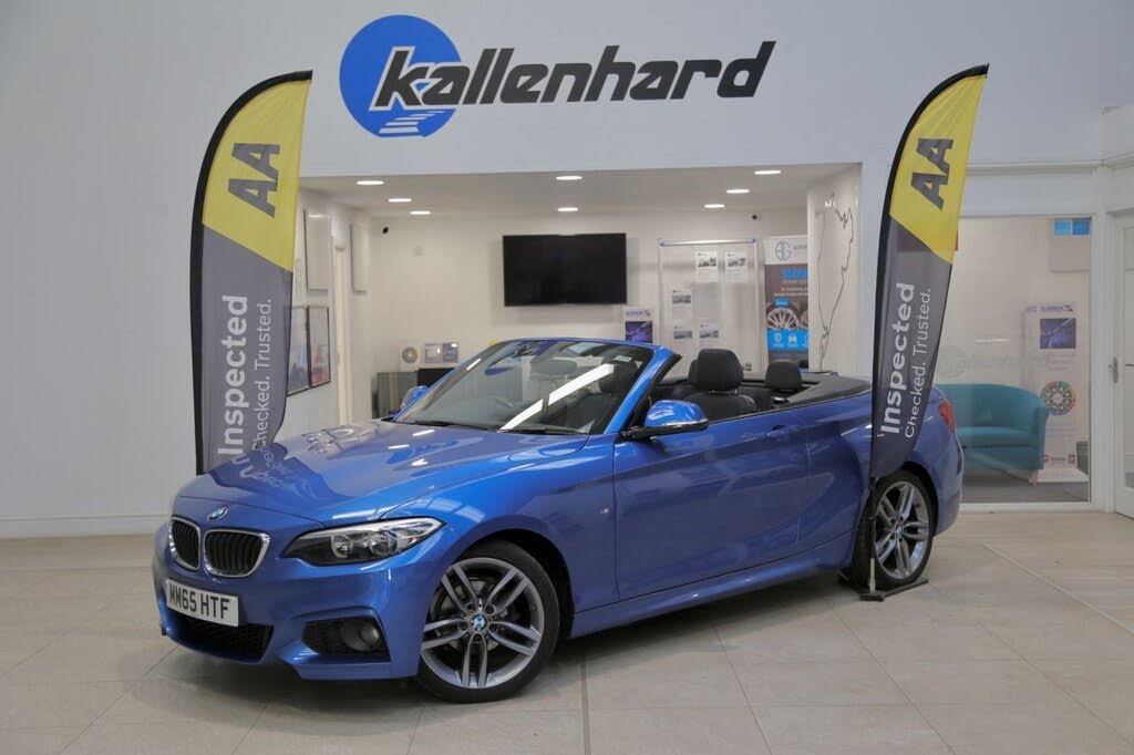 2015 BMW 2 Series 1.5 218i M Sport Convertible 2d