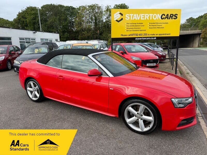 2012 Audi A5 1.8 S Line (170ps) Cabriolet 2d