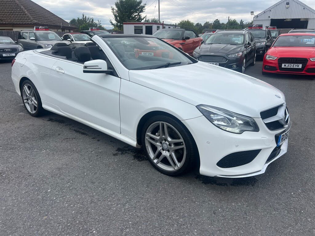 2013 Mercedes-Benz E-Class 2.1TD E250 CDI AMG Sport CDI Cabriolet 2d