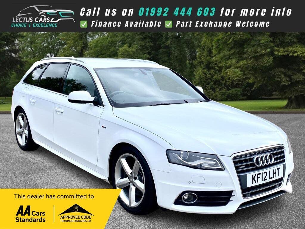 2012 Audi A4 Avant 2.0 quattro S Line TFSI Tronic