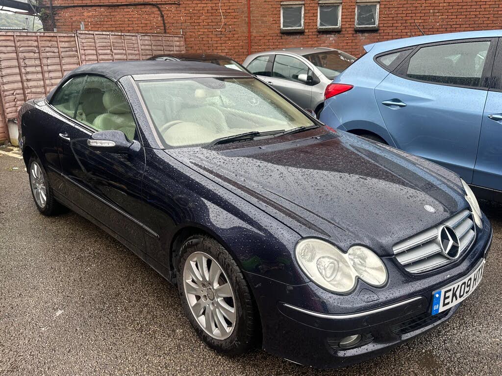 2009 Mercedes-Benz CLK 1.8 CLK200 Kompressor Elegance (184bhp) Cabriolet auto