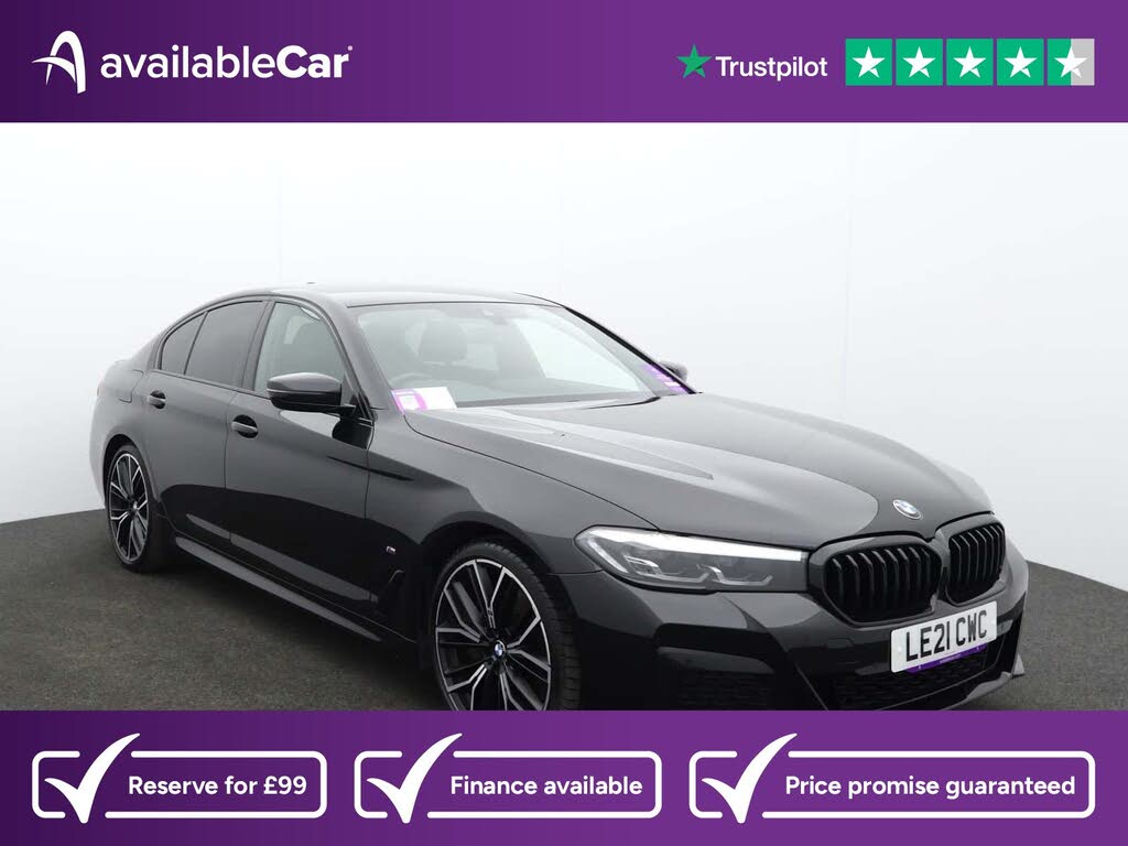 2021 BMW 5 Series 2.0TD 520d M Sport (MHT) Saloon 4d