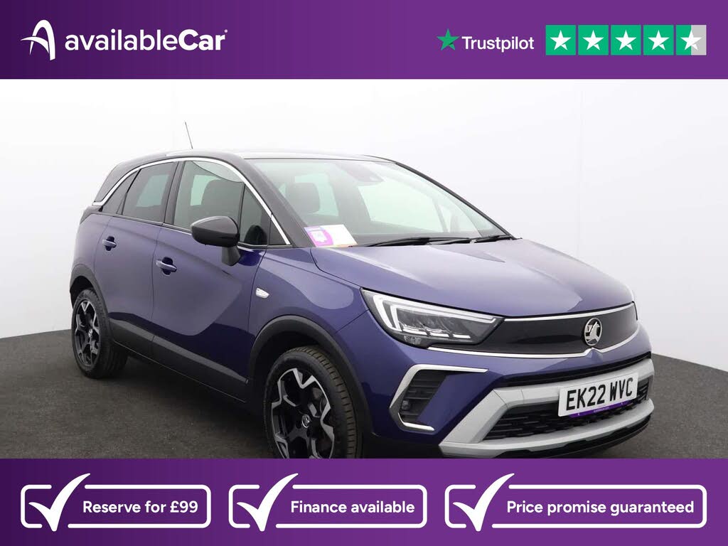 2022 Vauxhall Crossland 1.5 Elite Edition (120ps) Auto