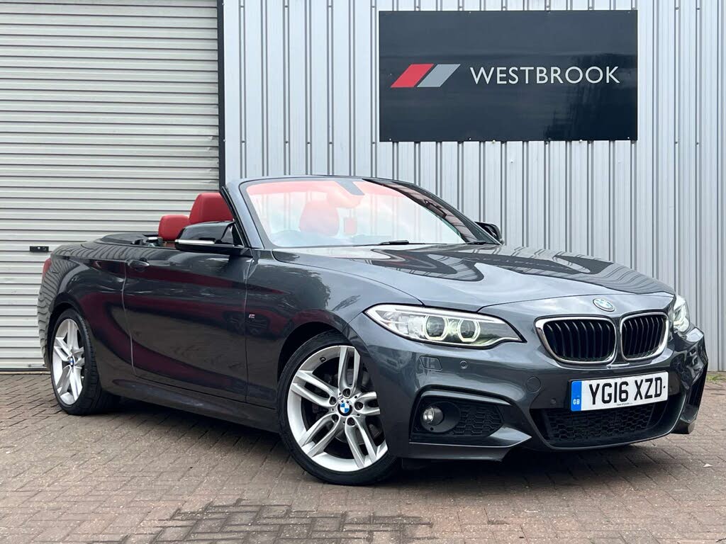 2016 BMW 2 Series 2.0TD 220d M Sport Convertible 2d Auto