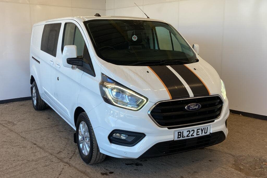 2022 Ford Transit Custom 2.0TDCi 320 L2H1 Limited (130PS)(EU6dT) Double Cab-in-Van