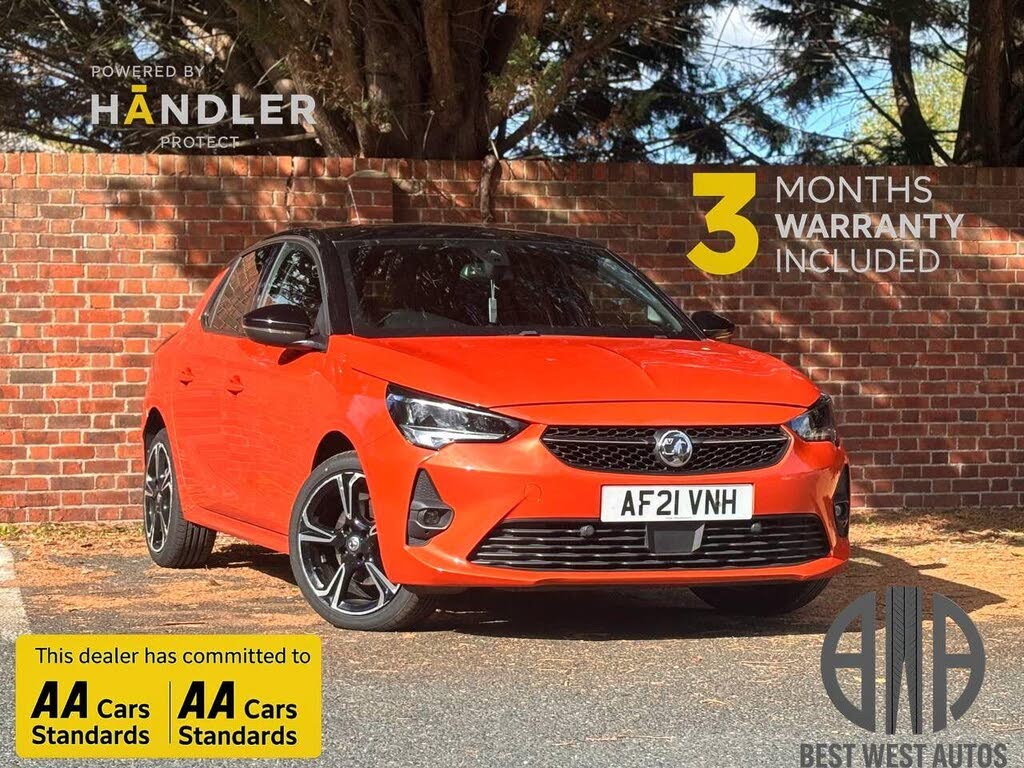 2021 Vauxhall Corsa 1.2 Turbo SRi (130ps) Auto
