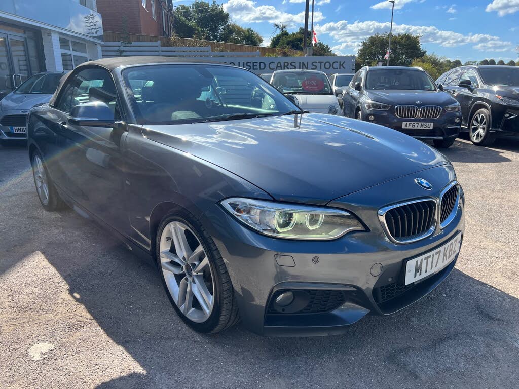 2017 BMW 2 Series 2.0TD 218d M Sport Convertible 2d Auto
