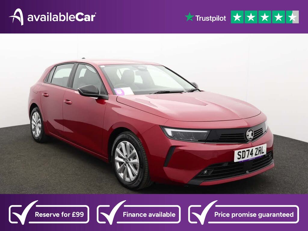 2024 Vauxhall Astra 1.2 Turbo Design (130ps) Hatchback Auto