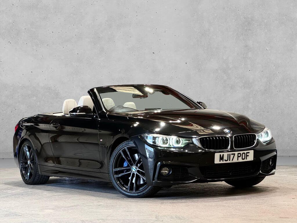 2017 BMW 4 Series 2.0TD 420d M Sport Convertible 2d Auto