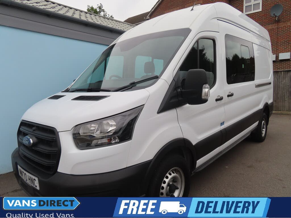 2021 Ford Transit 2.0TDCi 350 L3H3 Leader (130PS)(EU6dT) RWD Double Cab-in-Van