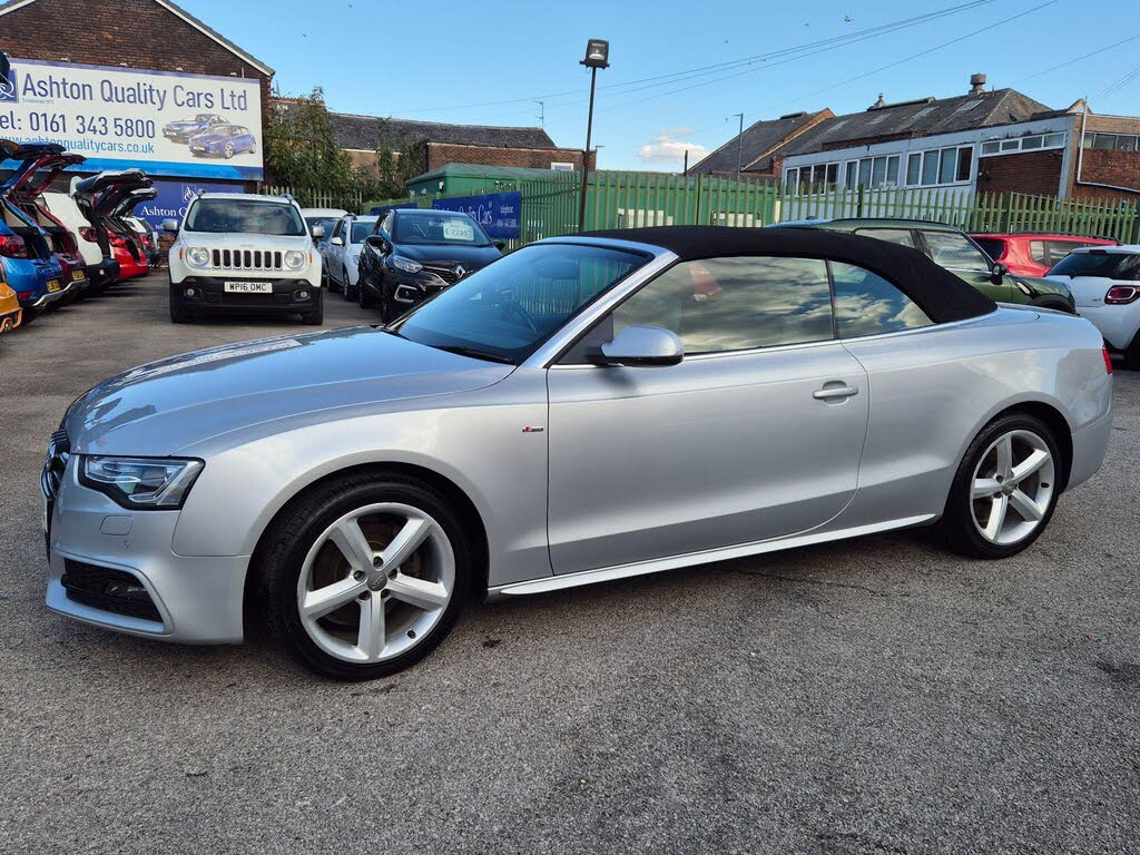 2013 Audi A5 2.0TD S Line (177ps) Cabriolet 2d Multitronic
