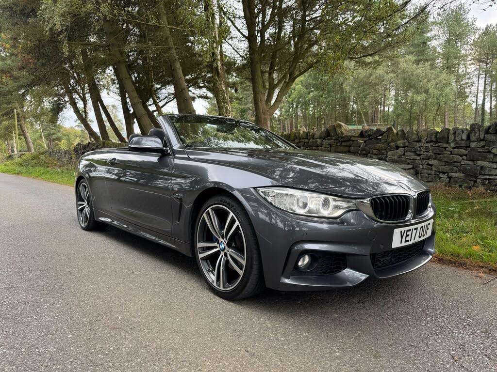 2017 BMW 4 Series 2.0TD 420d M Sport Convertible 2d Auto
