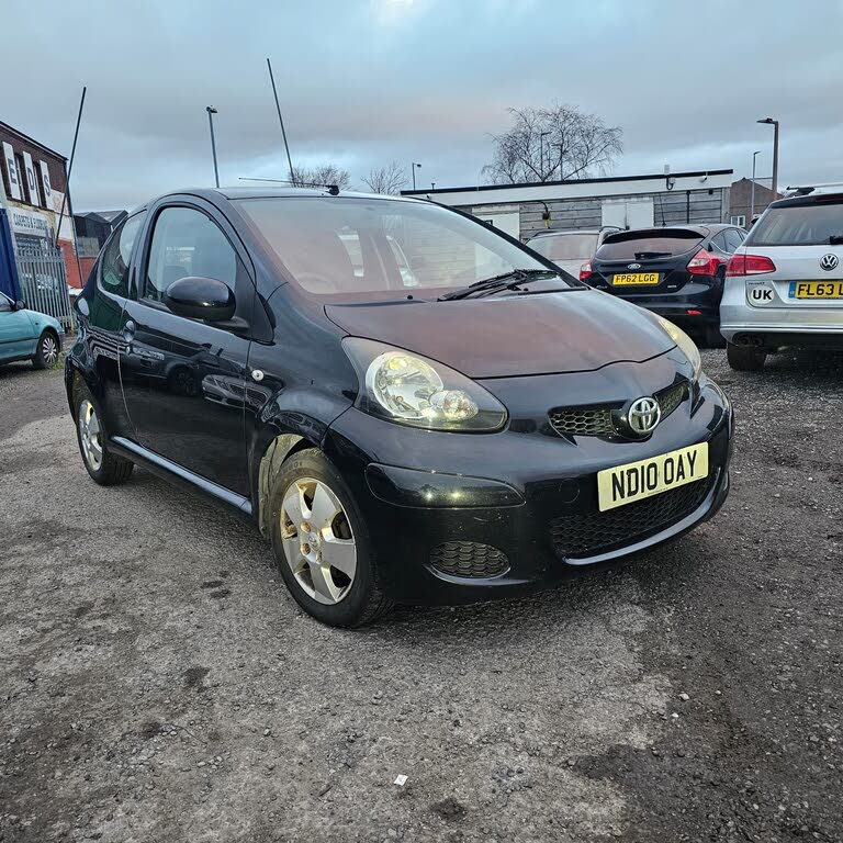 2010 Toyota AYGO 1.0 AYGO Black 3d
