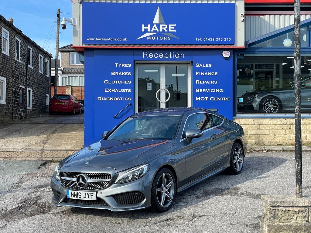 2016 Mercedes-Benz C-Class 2.0 C200 AMG Line (181bhp) (s/s) Coupe 2d 7G-Tronic Plus