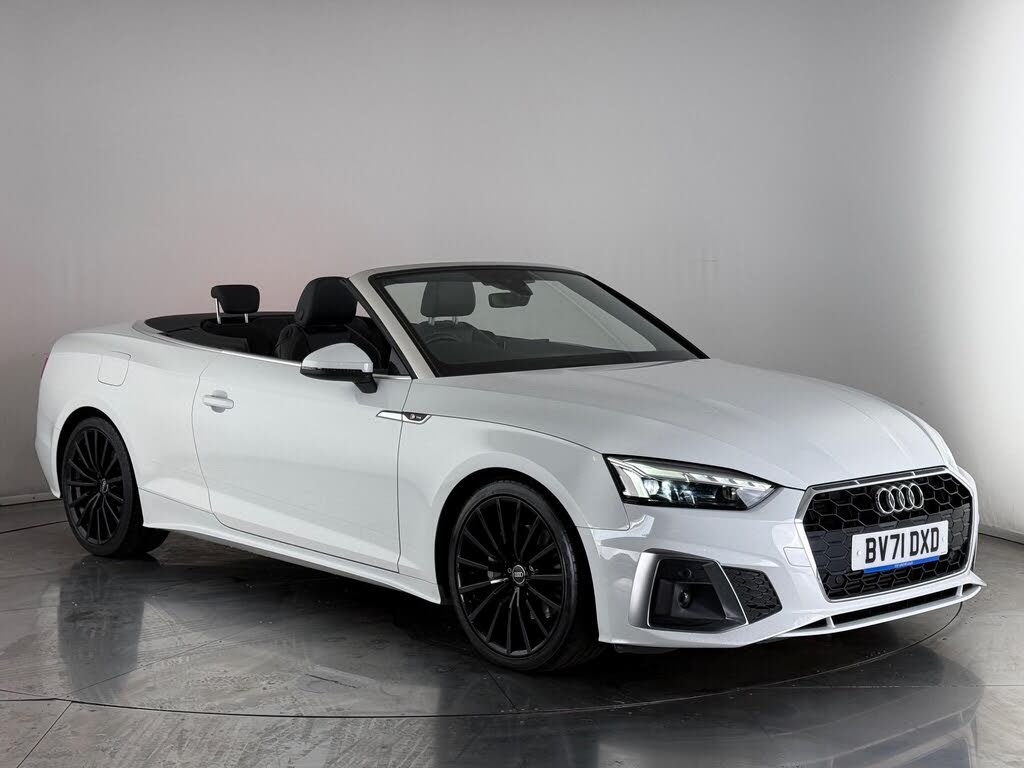 2021 Audi A5 2.0 40 TFSI S Line (204ps) Cabriolet 2d
