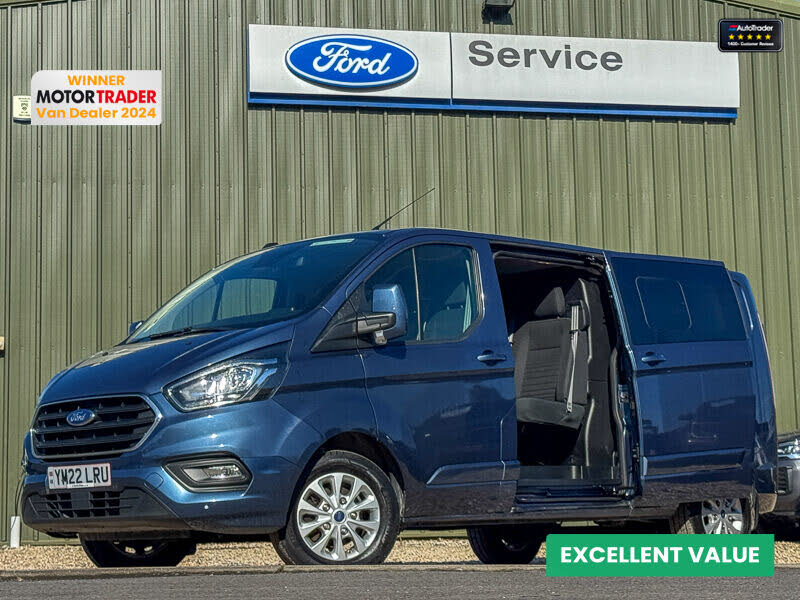 2022 Ford Transit Custom 2.0TDCi 320 L1H1 Limited (170PS)(EU6dT) Double Cab-in-Van