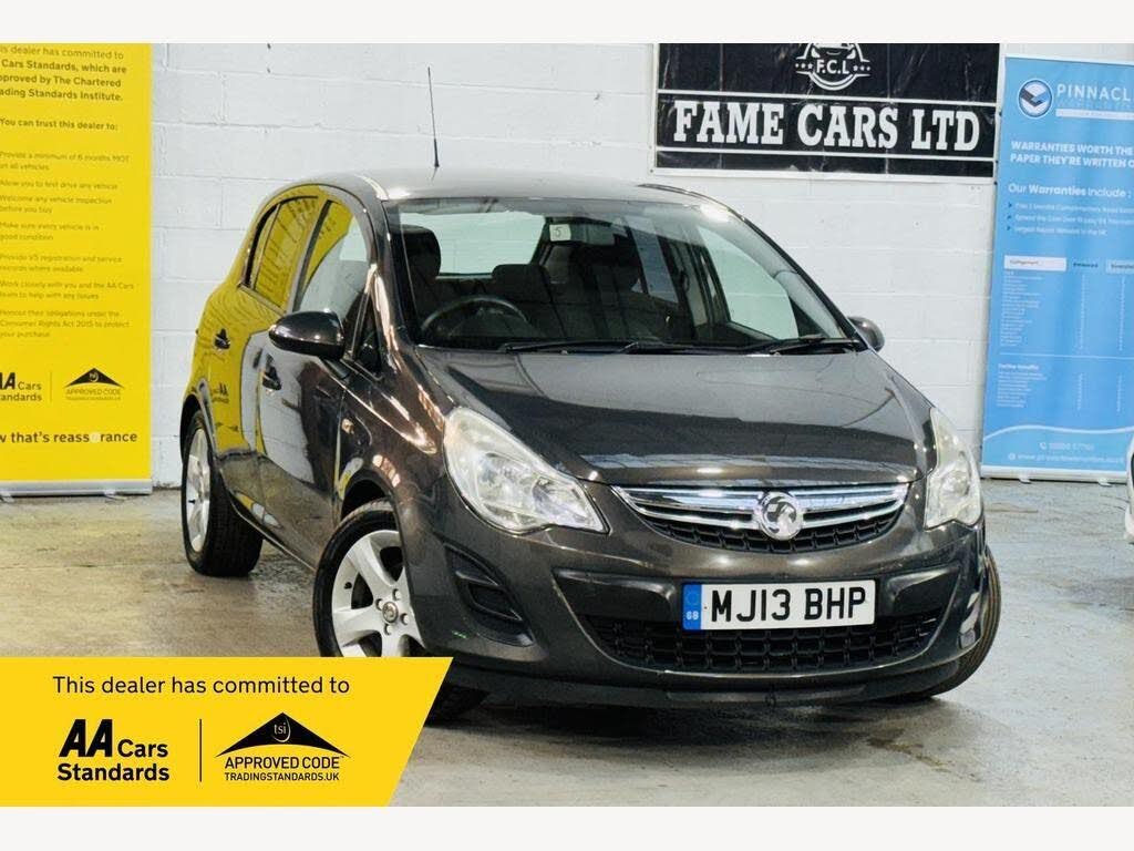 2013 Vauxhall Corsa 1.3CDTi Exclusiv (95ps) (s/s)(a/c) 5d
