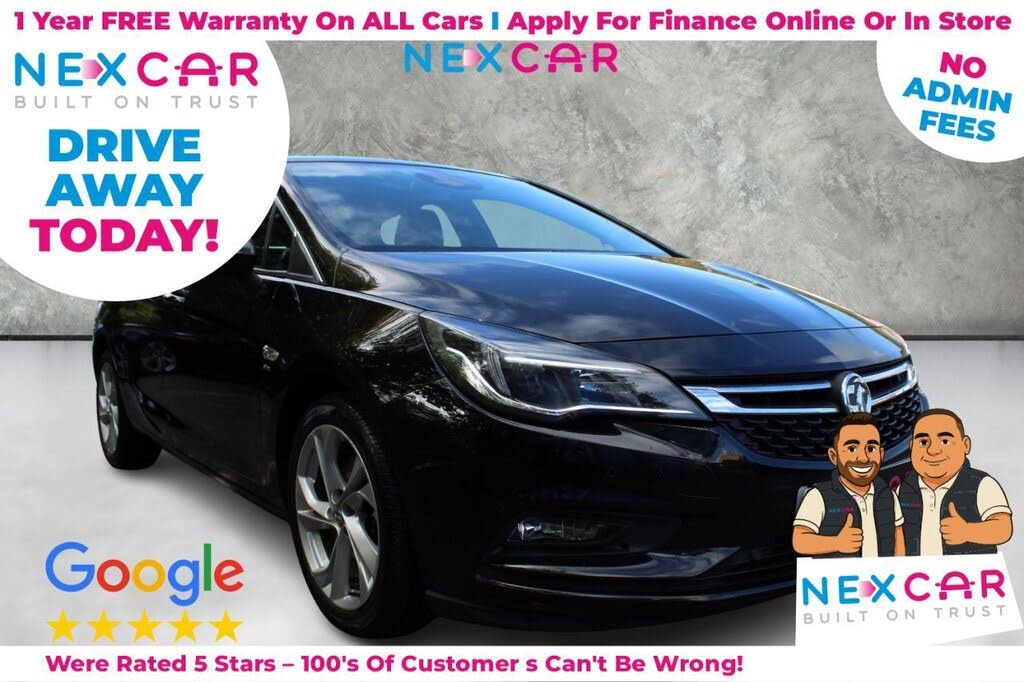 2018 Vauxhall Astra 1.6i Turbo SRi Hatchback