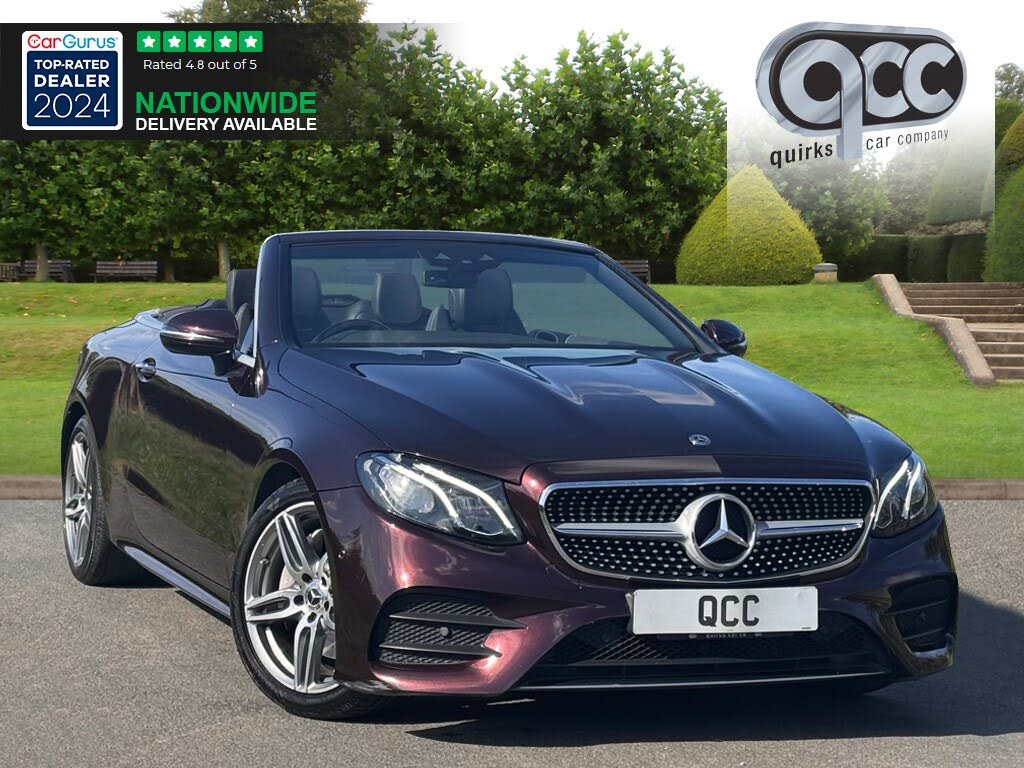 2018 Mercedes-Benz E-Class 2.0d E220d AMG Line (Premium)(s/s) Cabriolet 2d