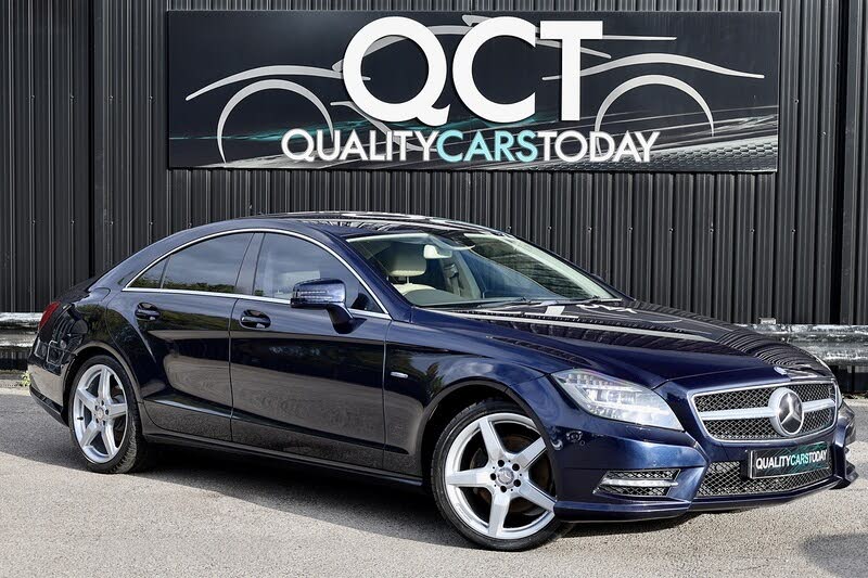 2012 Mercedes-Benz CLS-Class 3.0TD CLS350 Sport AMG 3.0CDI Blue F Saloon 4d 7G-Tronic