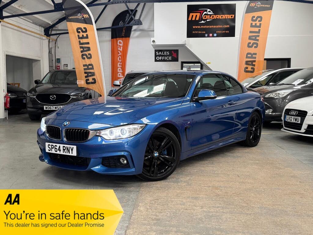 2014 BMW 4 Series 2.0TD 420d M Sport Convertible 2d