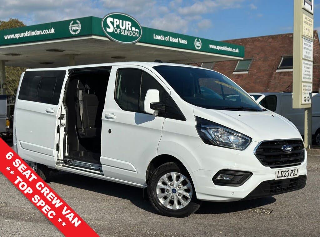 2023 Ford Transit Custom 2.0TDCi 320 L2H1 Limited (130PS)(EU6dT) Double Cab-in-Van 1997cc