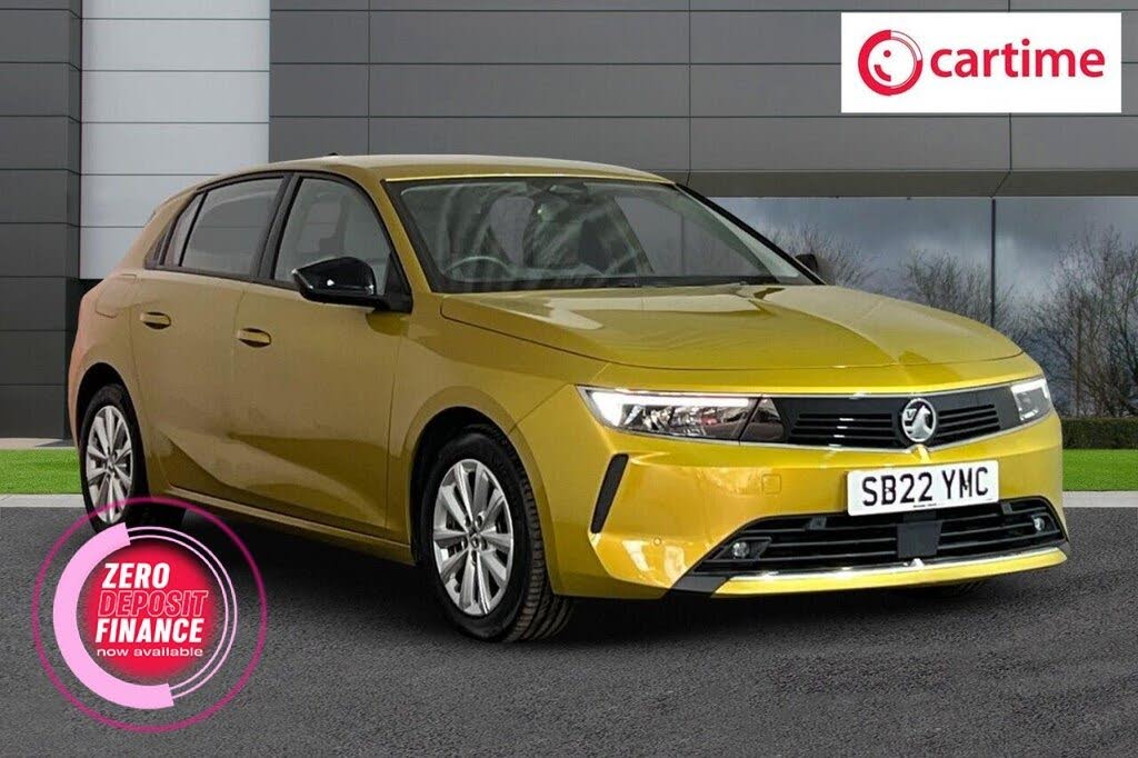 2022 Vauxhall Astra 1.2 Turbo Design (130ps) Hatchback