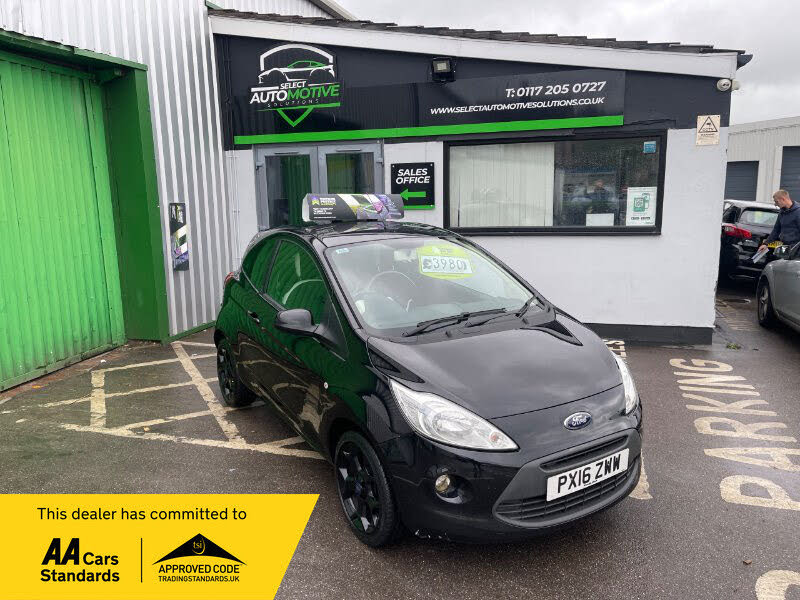 2016 Ford Ka 1.2 Zetec Black Edition