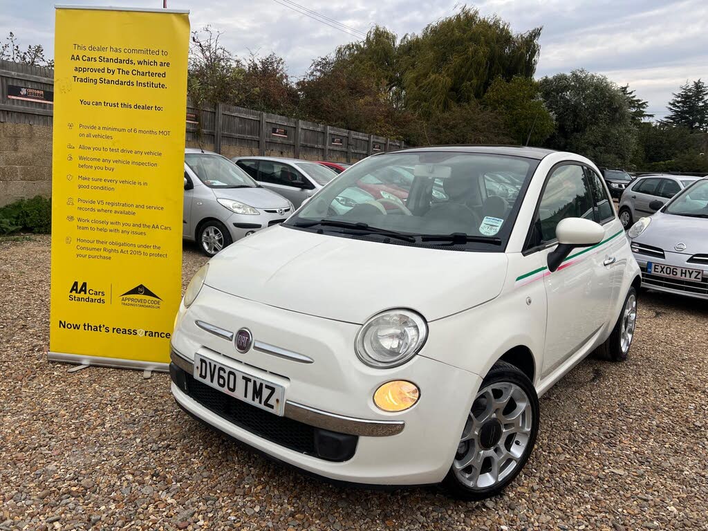 2010 Fiat 500 1.2 LOUNGE (69bhp) Dualogic