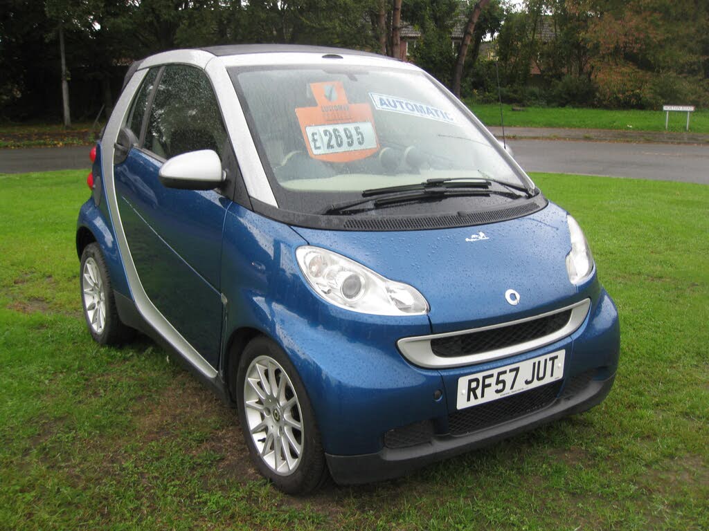 2007 Smart fortwo 1.0 Passion (84bhp) Cabriolet Semi-A