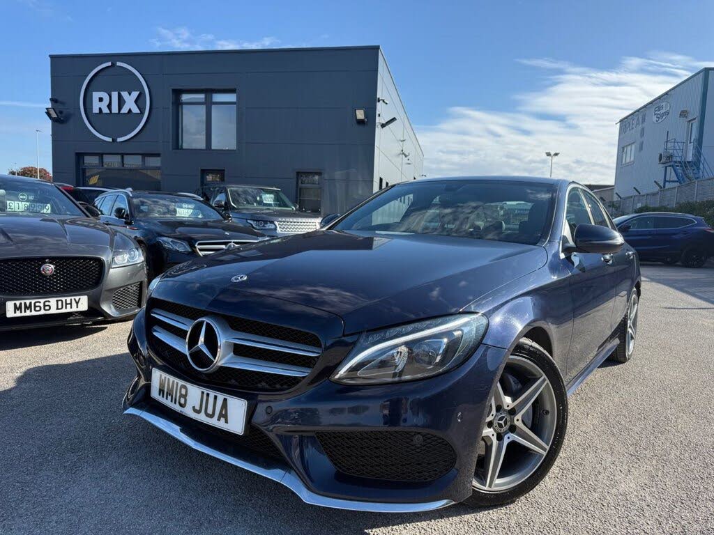 2018 Mercedes-Benz C-Class 2.1d C220d AMG Line (s/s) Saloon 4d 9G-Tronic Plus
