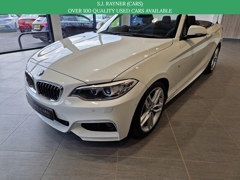 2017 BMW 2 Series 2.0TD 218d M Sport Convertible 2d Auto