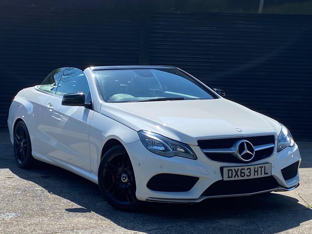 2013 Mercedes-Benz E-Class 2.1TD E220 CDI AMG Sport (175bhp) CDI Cabriolet 2d 7G-Tronic Plus