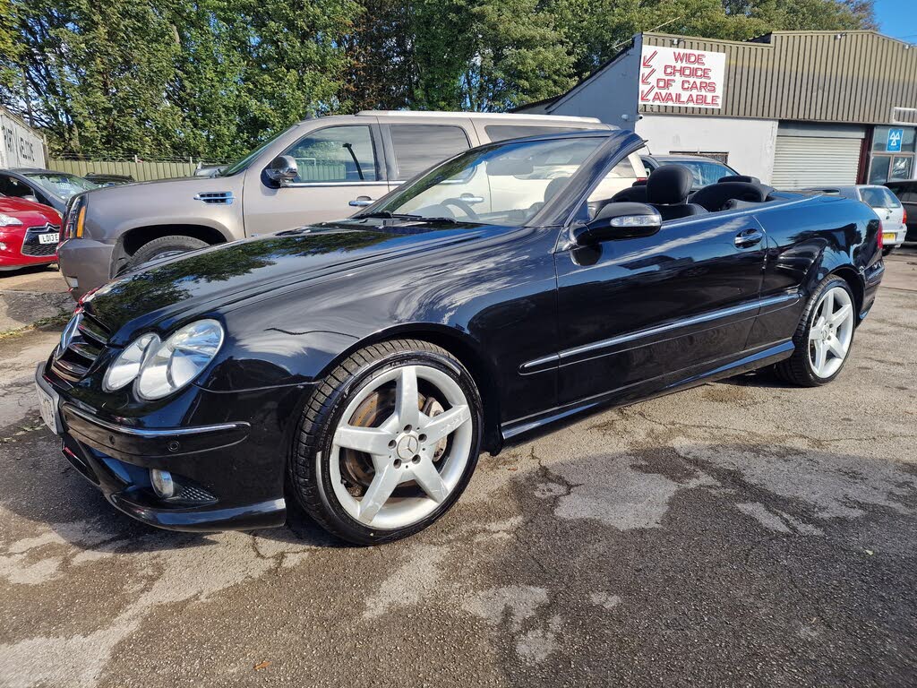 2008 Mercedes-Benz CLK 1.8 CLK200 Kompressor Sport (184bhp) Cabriolet auto