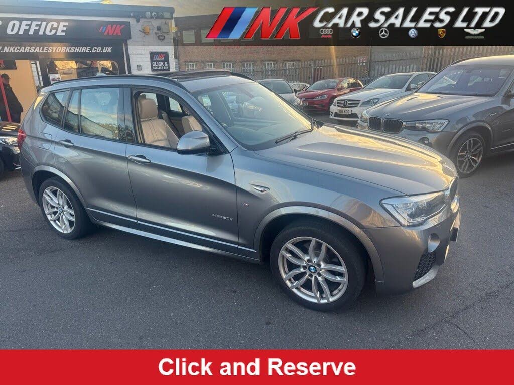 2016 BMW X3 2.0TD xDrive20d M Sport Auto
