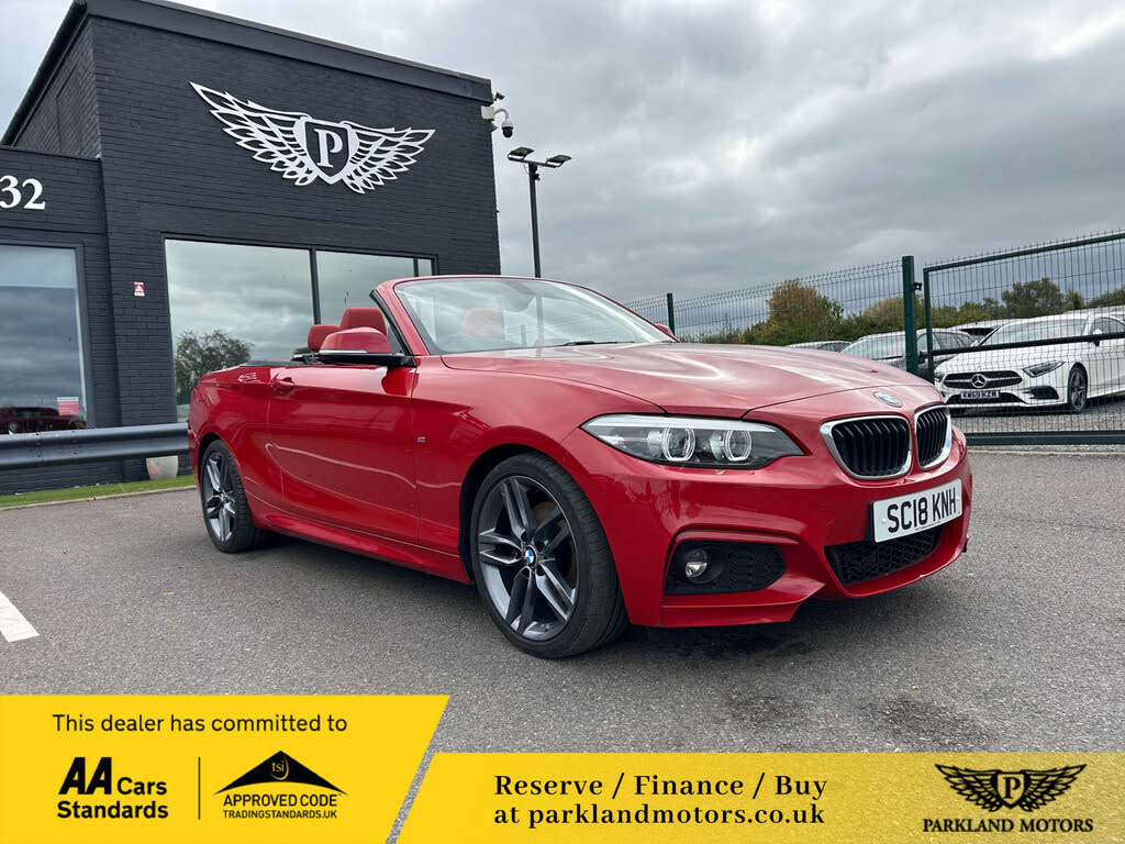2018 BMW 2 Series 2.0TD 220d M Sport (190bhp) Convertible 2d
