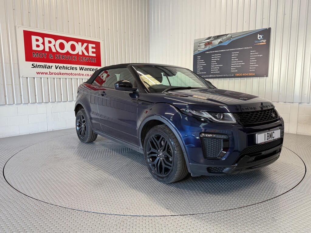 2018 Land Rover Range Rover Evoque 2.0Td4 HSE Dynamic (s/s) Convertible 2d Auto