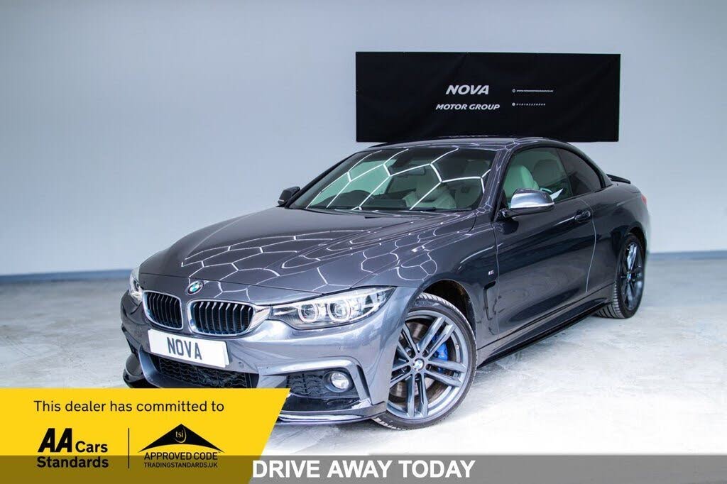 2018 BMW 4 Series 3.0TD 435d xDrive M Sport (313bhp) (s/s) Convertible 2d