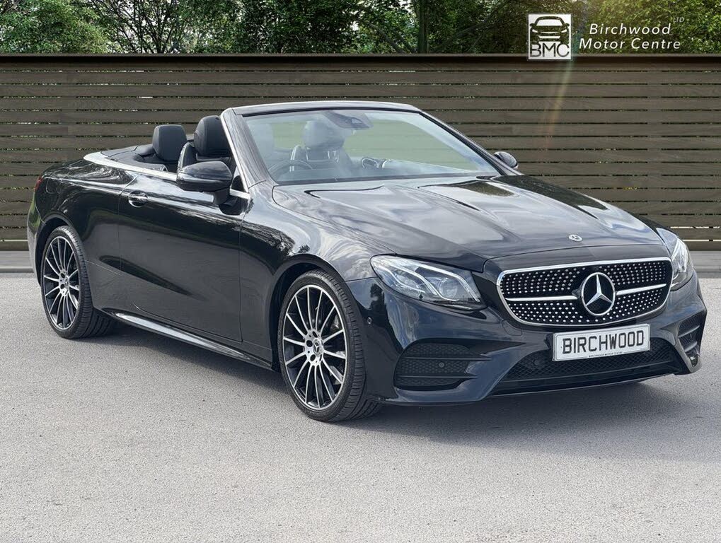 2019 Mercedes-Benz E-Class 2.0d E220d AMG Line Cabriolet 2d Plus