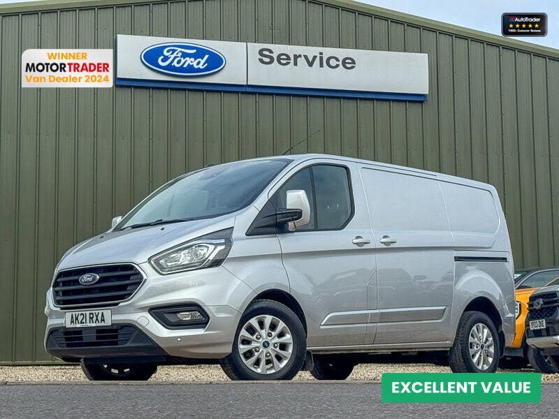 2021 Ford Transit Custom 2.0TDCi 300 L1H1 Limited (130PS)(EU6dT) Panel Van auto
